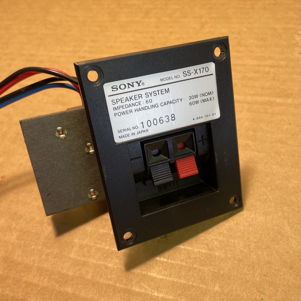 Sony SS-X170 Crossover **EXCELLENT CONDITION ** Made in Japan