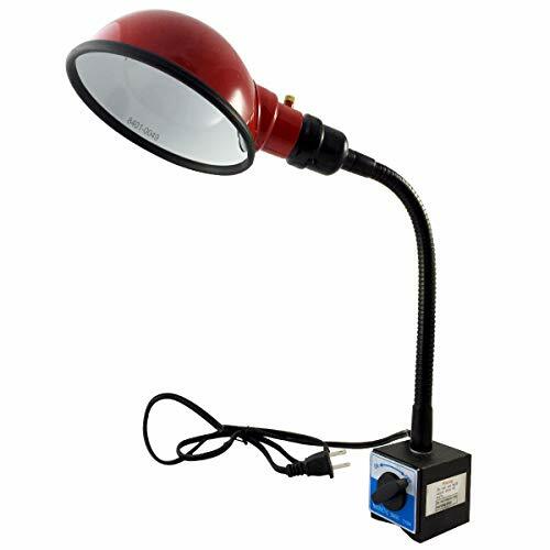 WORK LAMP with Magnetic Base On Off Switch Flexible Arm Adjustable HHIP