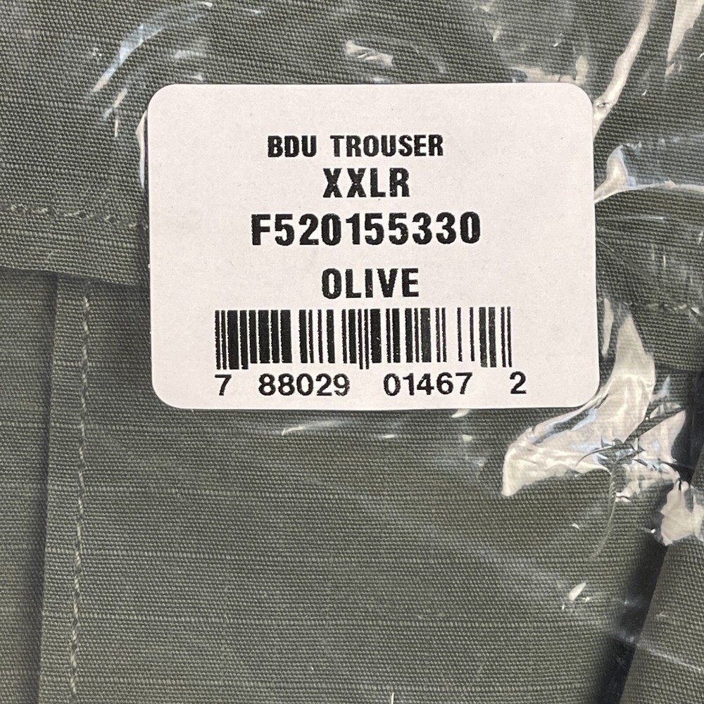 NEW BDU Propper Pants - Olive - XX-Large Regular