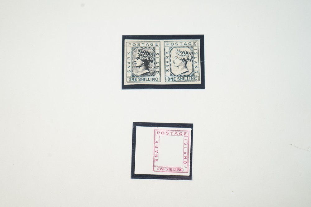 SNARK ISLAND 1980S FANTASY PHILATELY COLLECTION OF CINDERELLAS & COVERS