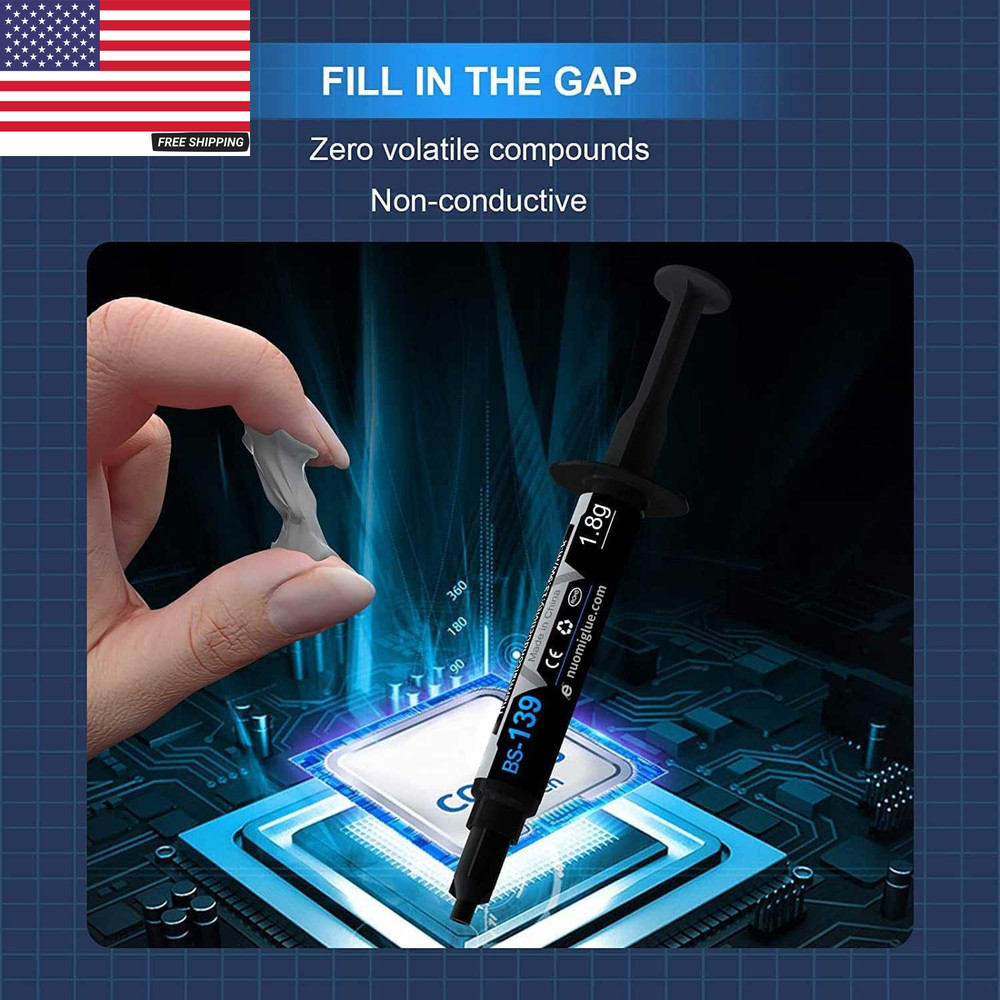 Thermal Paste, 3.5G with Toolkit CPU Paste Thermal Compound Paste Heatsink for I