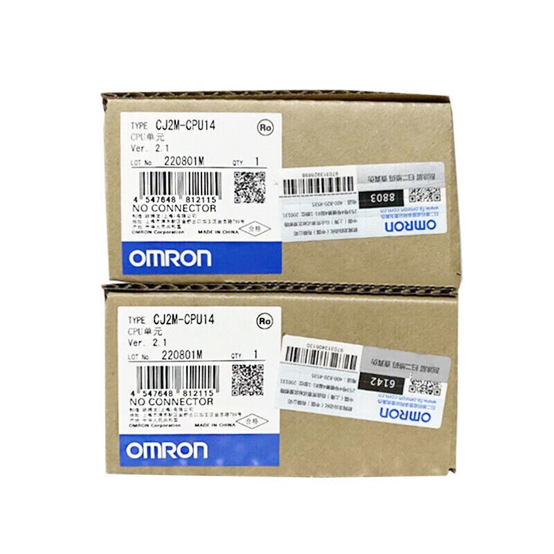 New Original Omron CJ2M-CPU14 PLC Module CPU Unit CJ2M-CPU14
