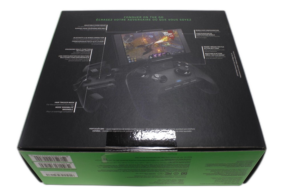 Razer Raiju Mobile Gaming Controller For Android Bluetooth LE and Wired Capable