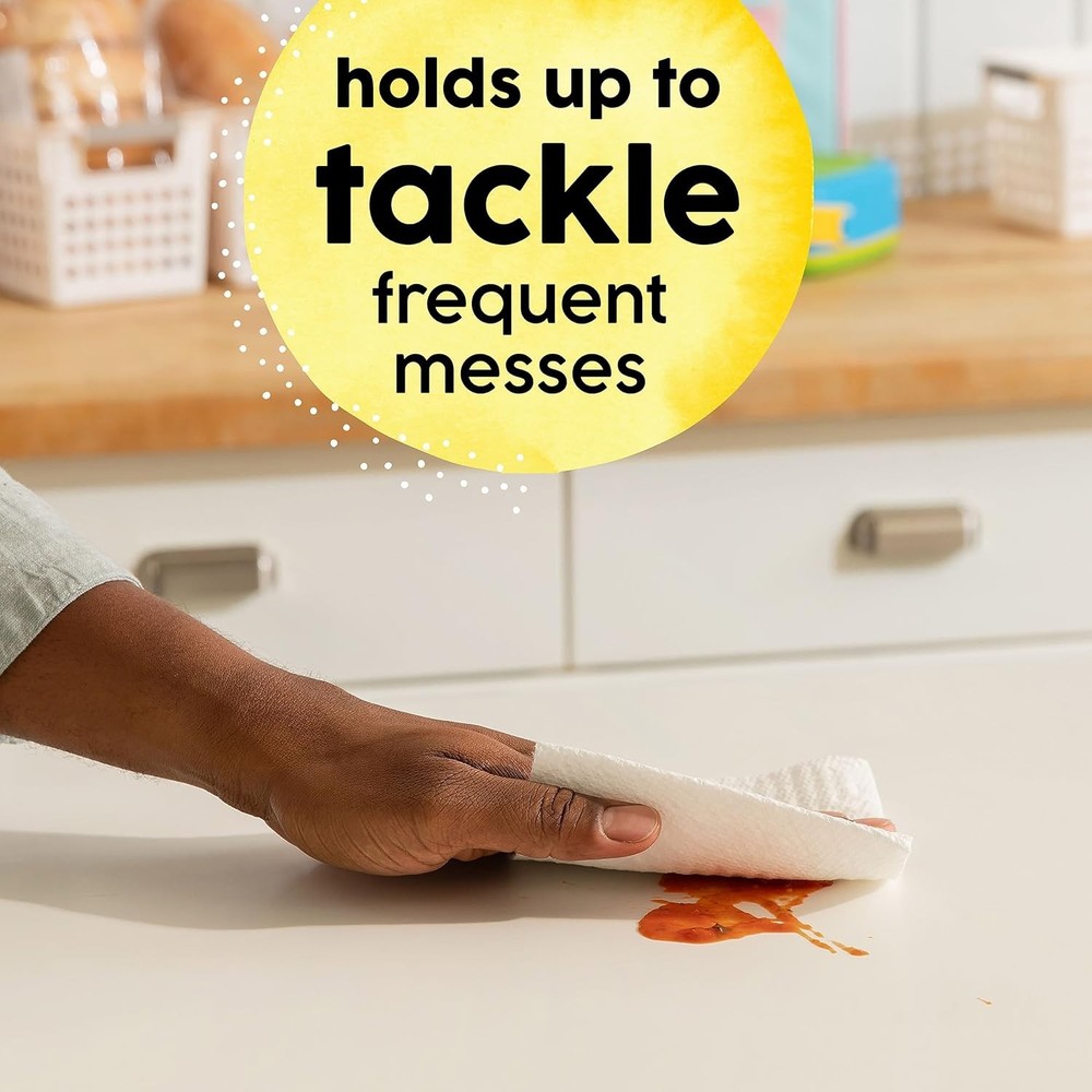 Bounty Essentials Select-A-Size Paper 2 Rolls (162 Sheets each), White