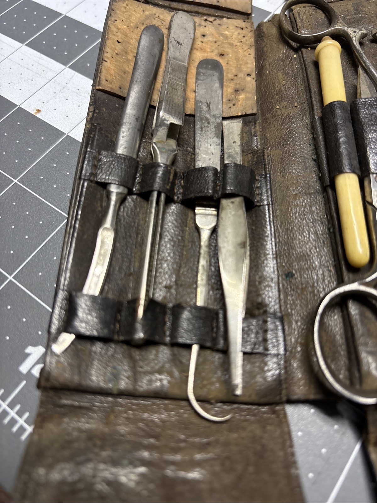 Hauffman & Dunn surgical Instrument Set Antique Must See!!!