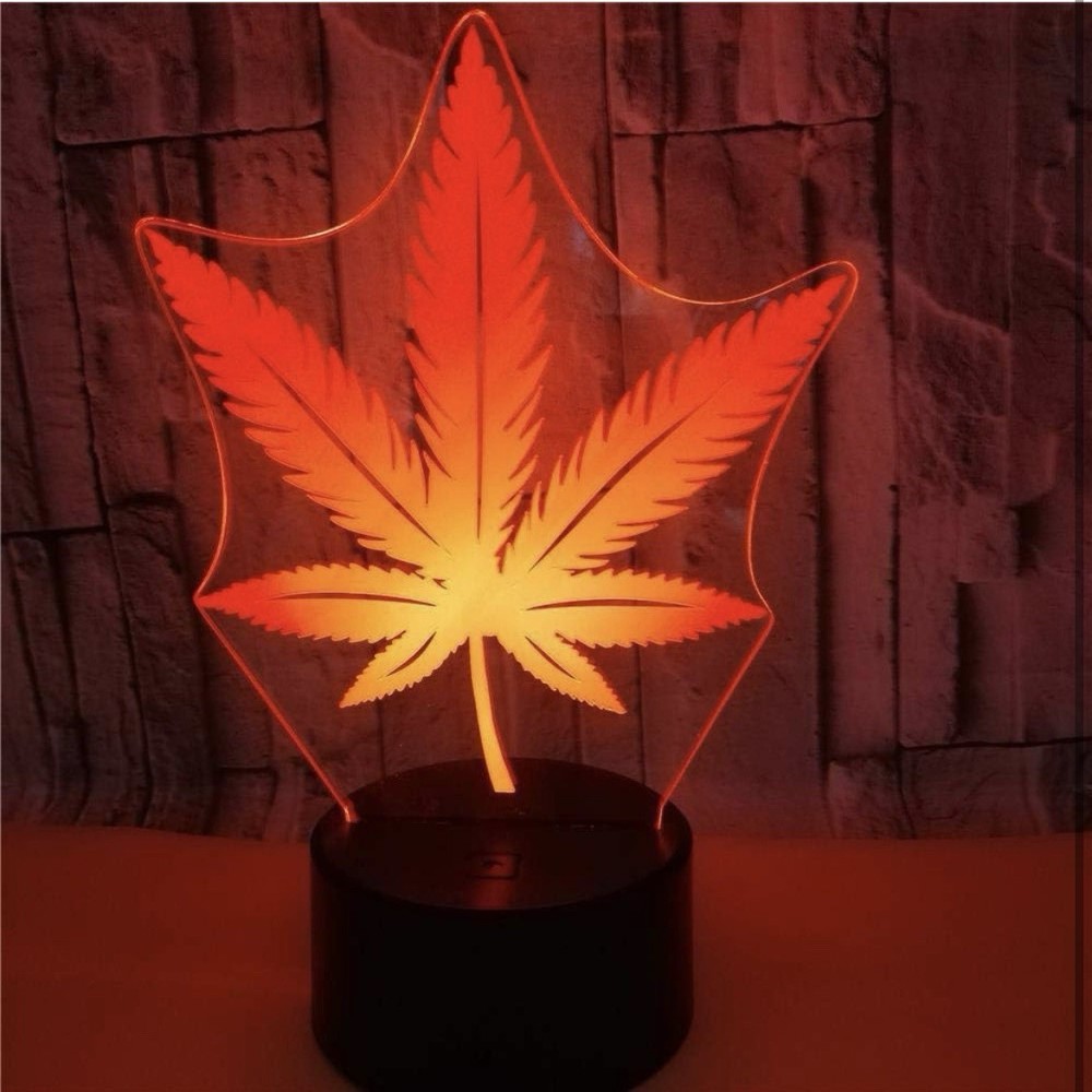 420 Leaf 3D LED Table Lamp/Night Light