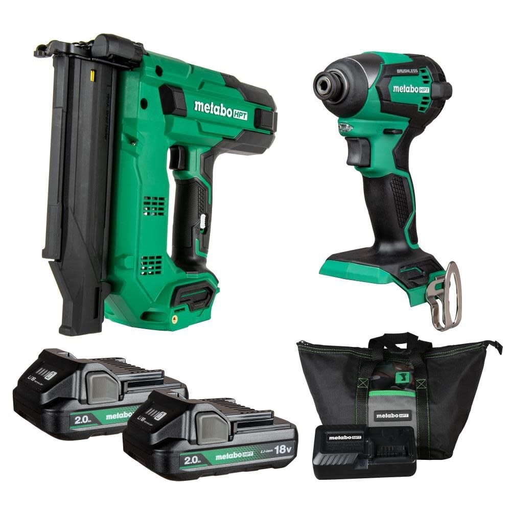 Metabo Hpt 18V Multivolt 2-Piece Combo Kit