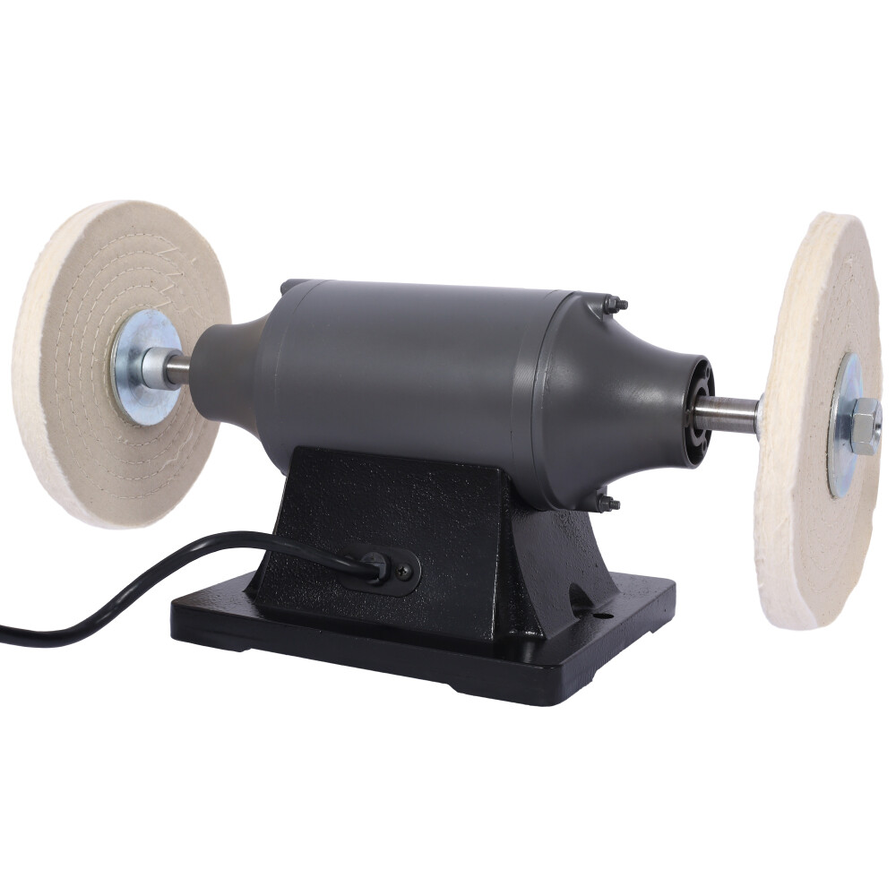 8'' Electric Polisher Benchtop Buffer Grinder Benchtop Buffing Polishing Machine
