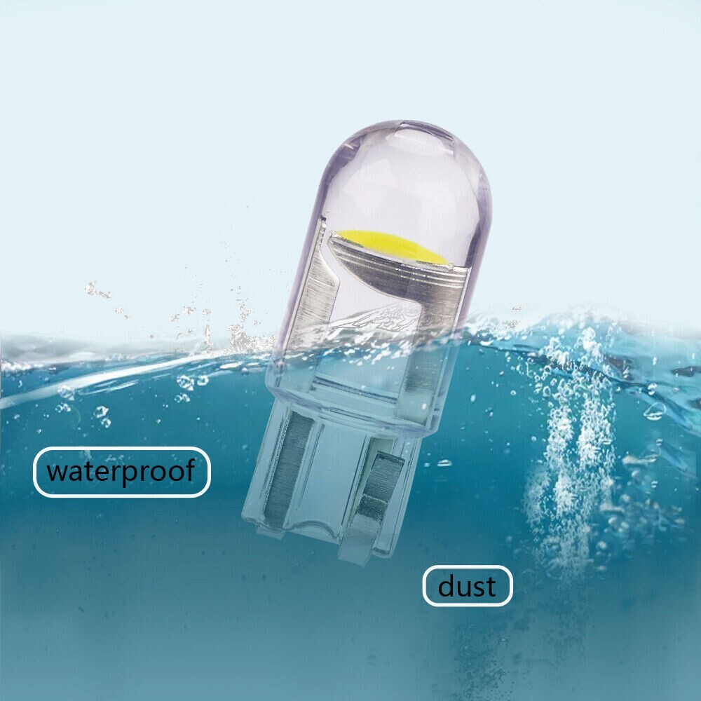 20x LED License Plate Interior Light Bulb Super White T10 194 168 W5W 2825 6000K