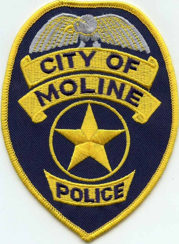 MOLINE ILLINOIS IL POLICE PATCH