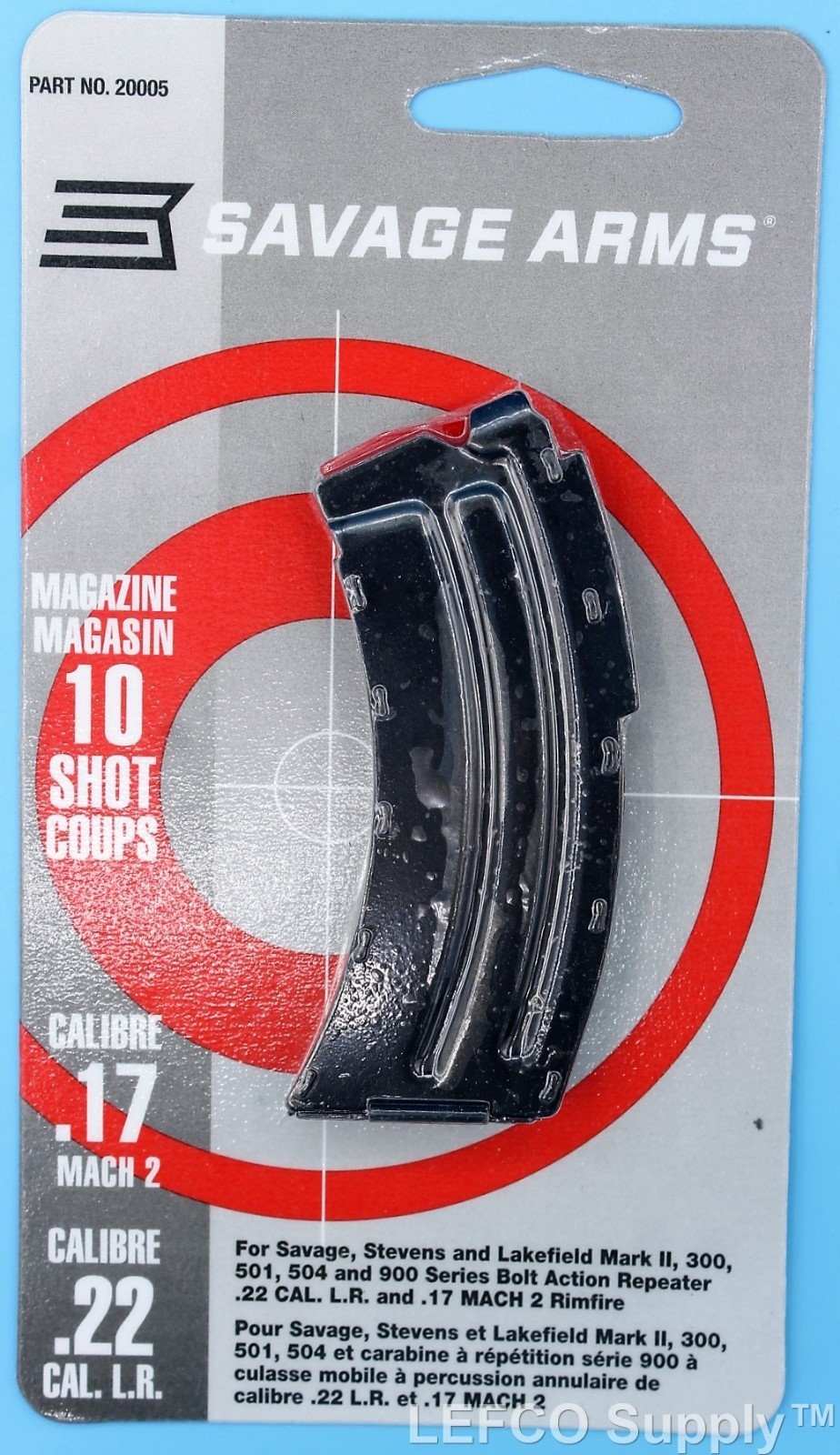 Savage Mark II 2 Magazine 10 RD Round 22 LR Genuine Clip Mag 501 504 900 20005