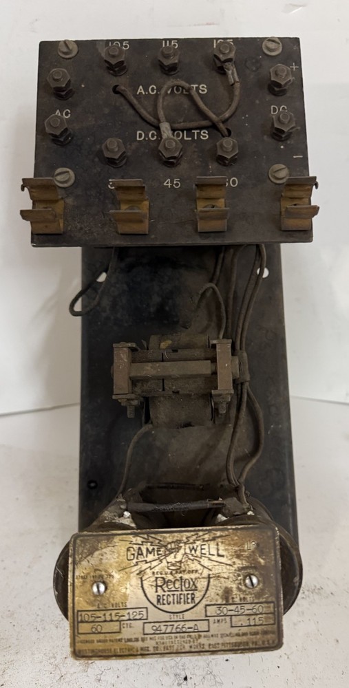 Antique Gamewell Rectox Rectifier