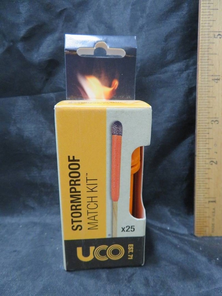 UCO Stormproof Match Kit Windproof & Waterproof New