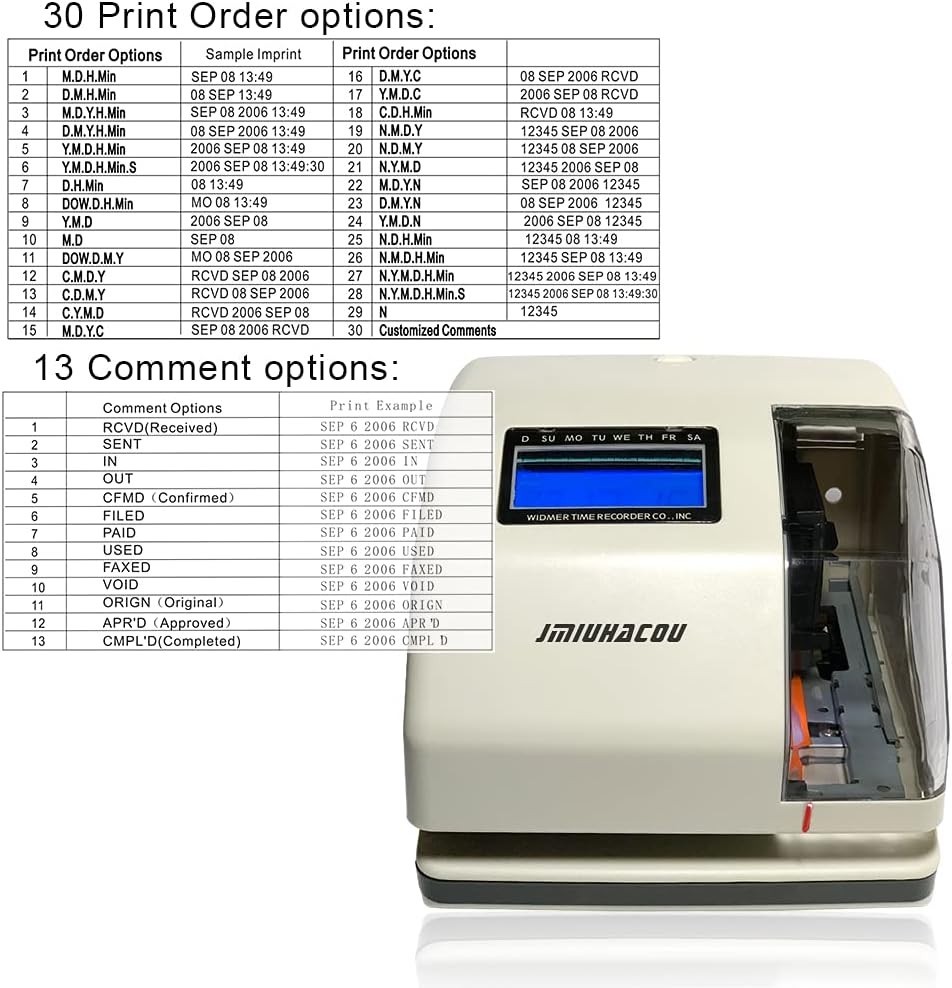T4U Digital Time Stamp,Electronic Time Clock and Document Stamp