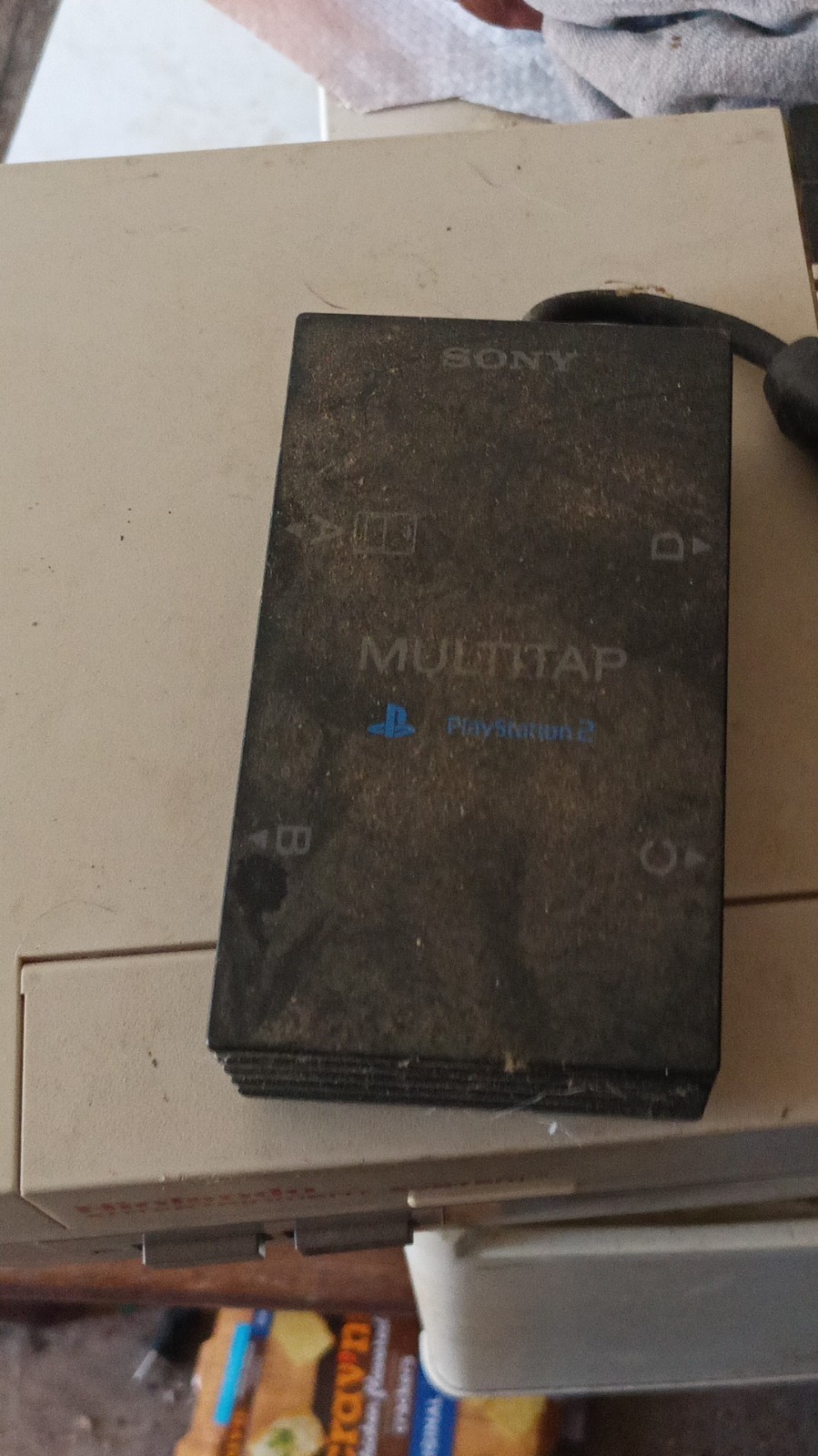 Vintage Black Box Camera with Art Deco Design