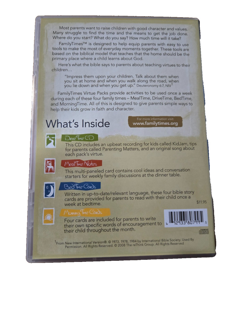 Family Times Self Control (2010, CD)