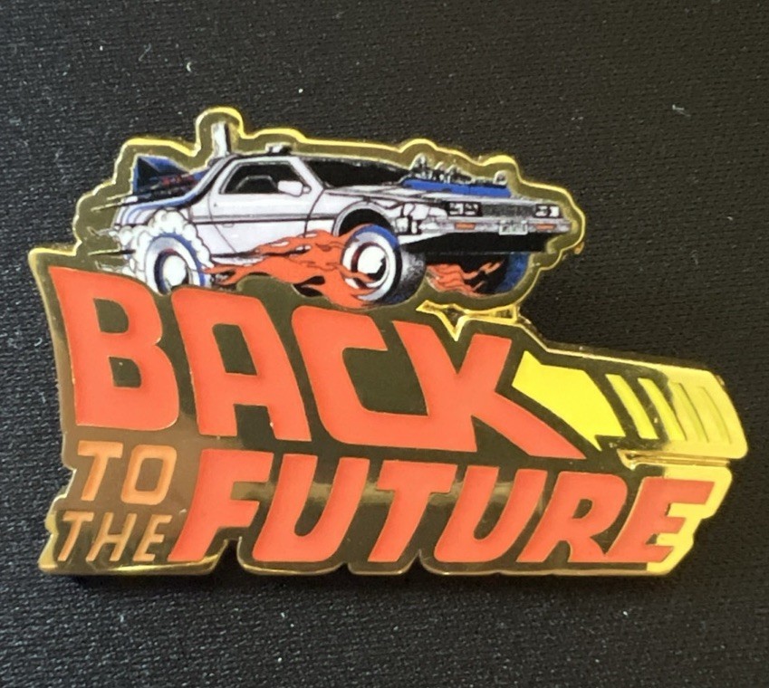 Monogram Back To The Future Metal Enamel Pin