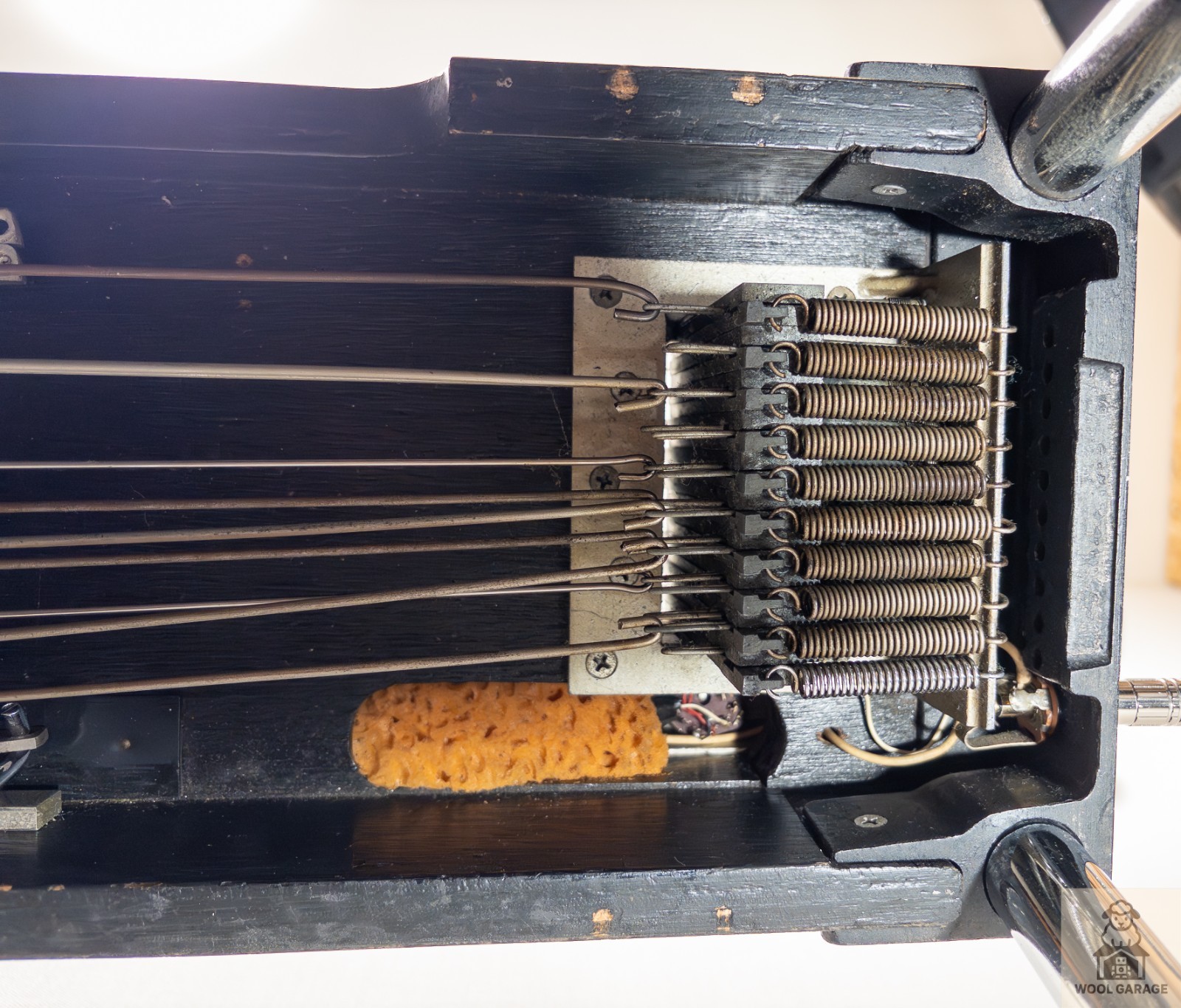 FUZZY 10 String Pedal Steel Guitar 6 Pedals w/ Hard Case Vintage From Japan