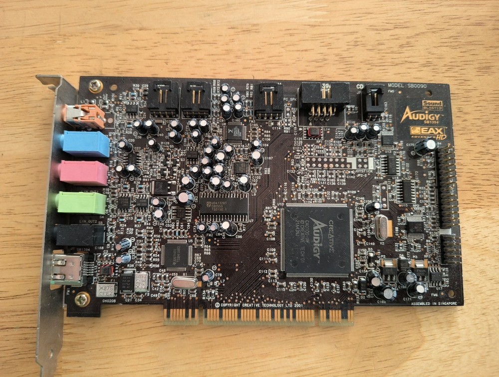 Creative Sound Blaster Audigy Sb0090 Untested