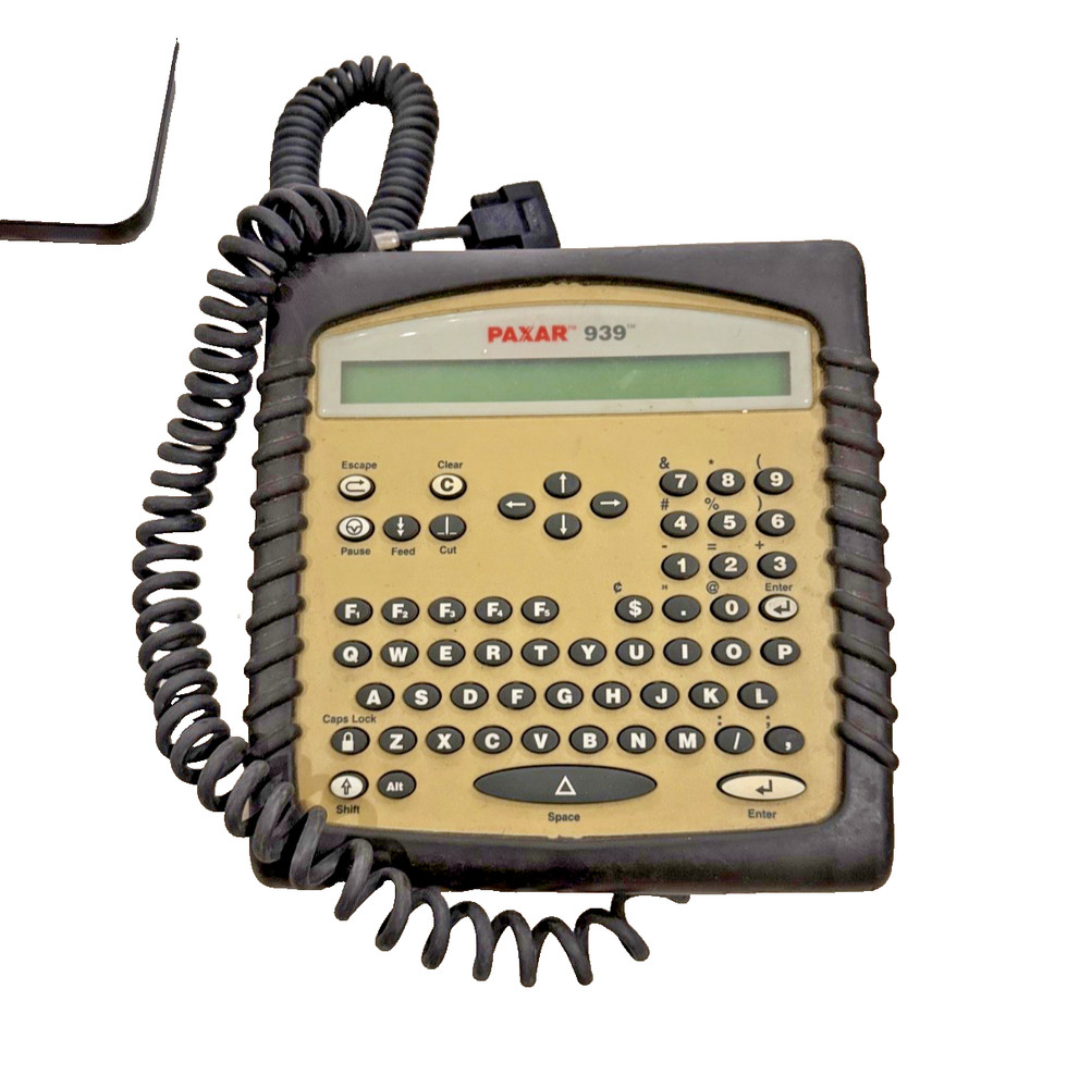 Paxar 939 Data Keyboard Monarch Printer - Product ID MOO939