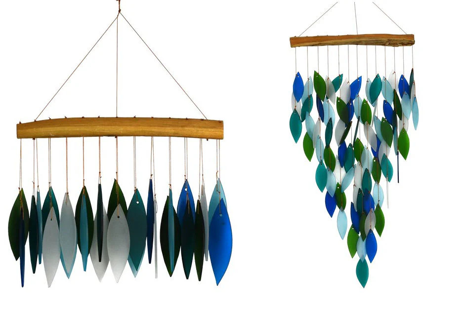 Ocean Waterfall Chime (Rectangular) or Deluxe Ocean Waterfall Chime