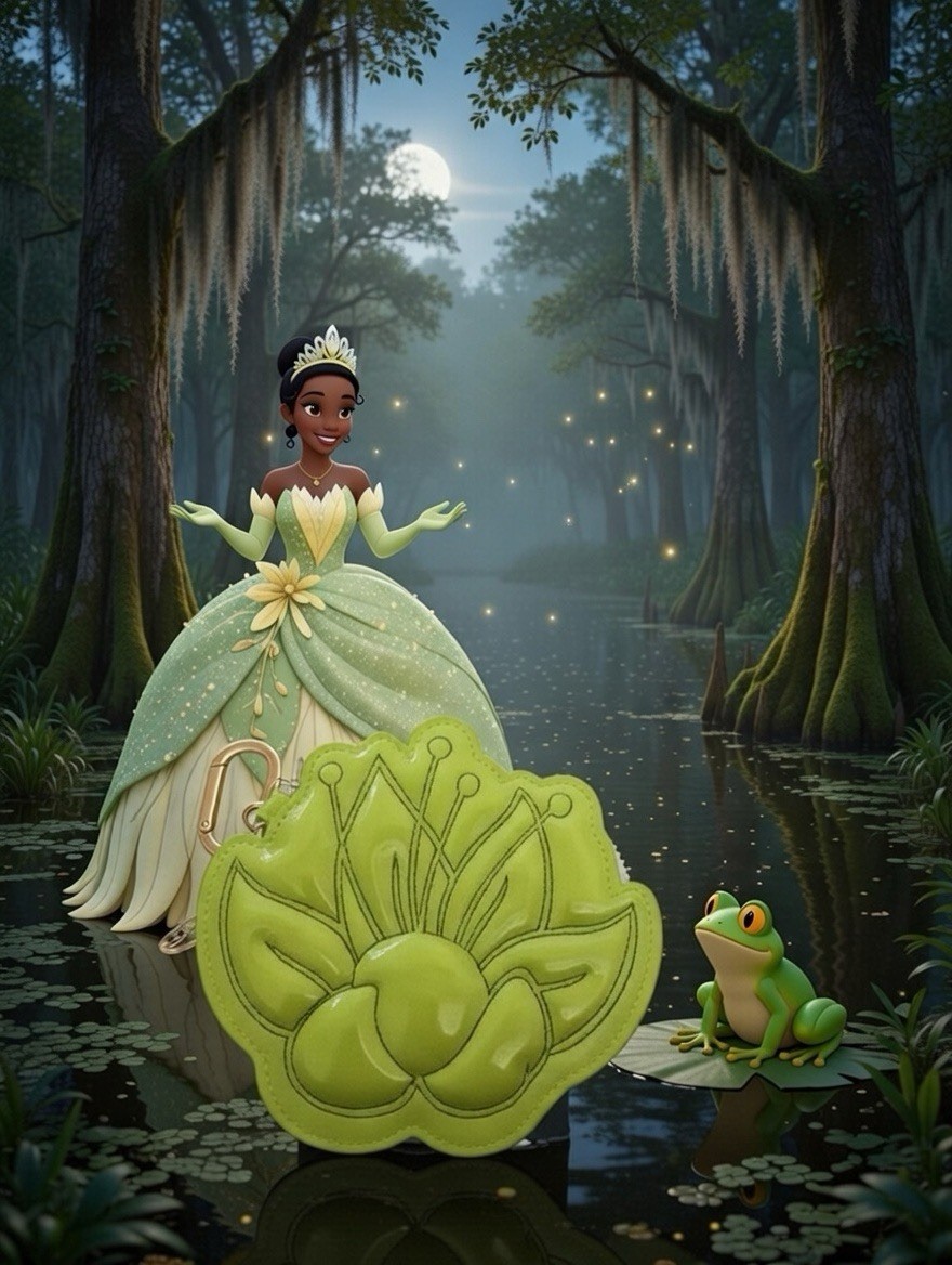 Bath and Body Works Disney coin purse Tiana New