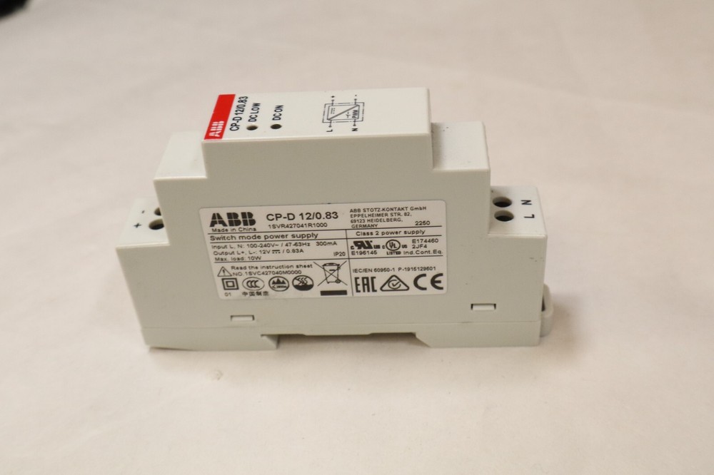 abb cp-d 12/0.83 Power Supply