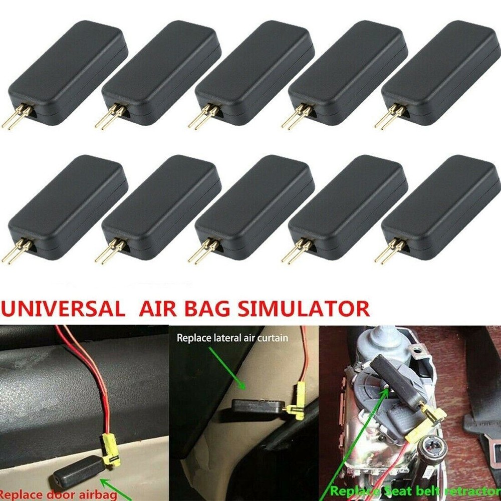 10PCS SRS Car Simulator Emulator Resistor Bypass Fault Finding Diagnostic Tools