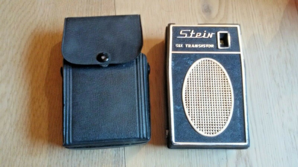 Stein six transistor radio vintage