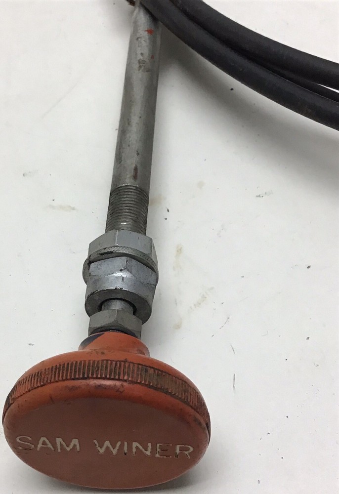 Vintage 10' PTO Control Cable
