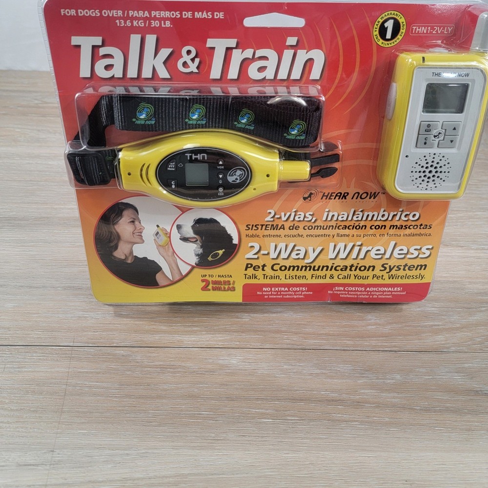 Hear Now Talk & Train 2-Way Wireless Pet Communication System