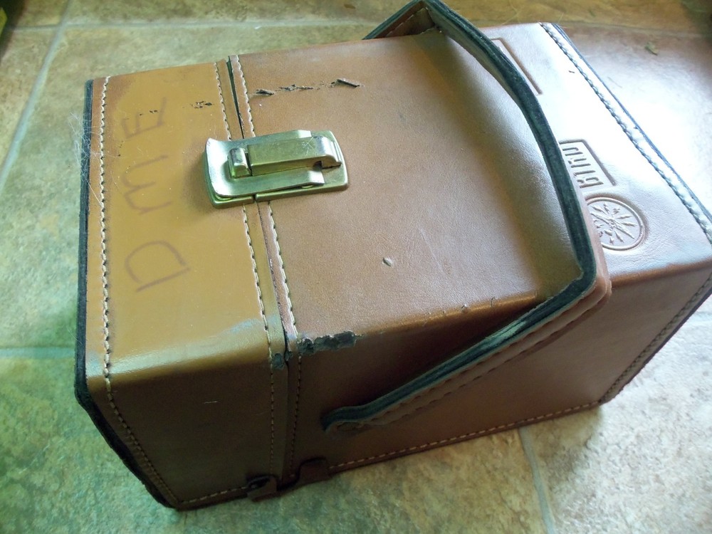 BIRD 43 LEATHER CASE FOR WATTMETER & ELEMENTS