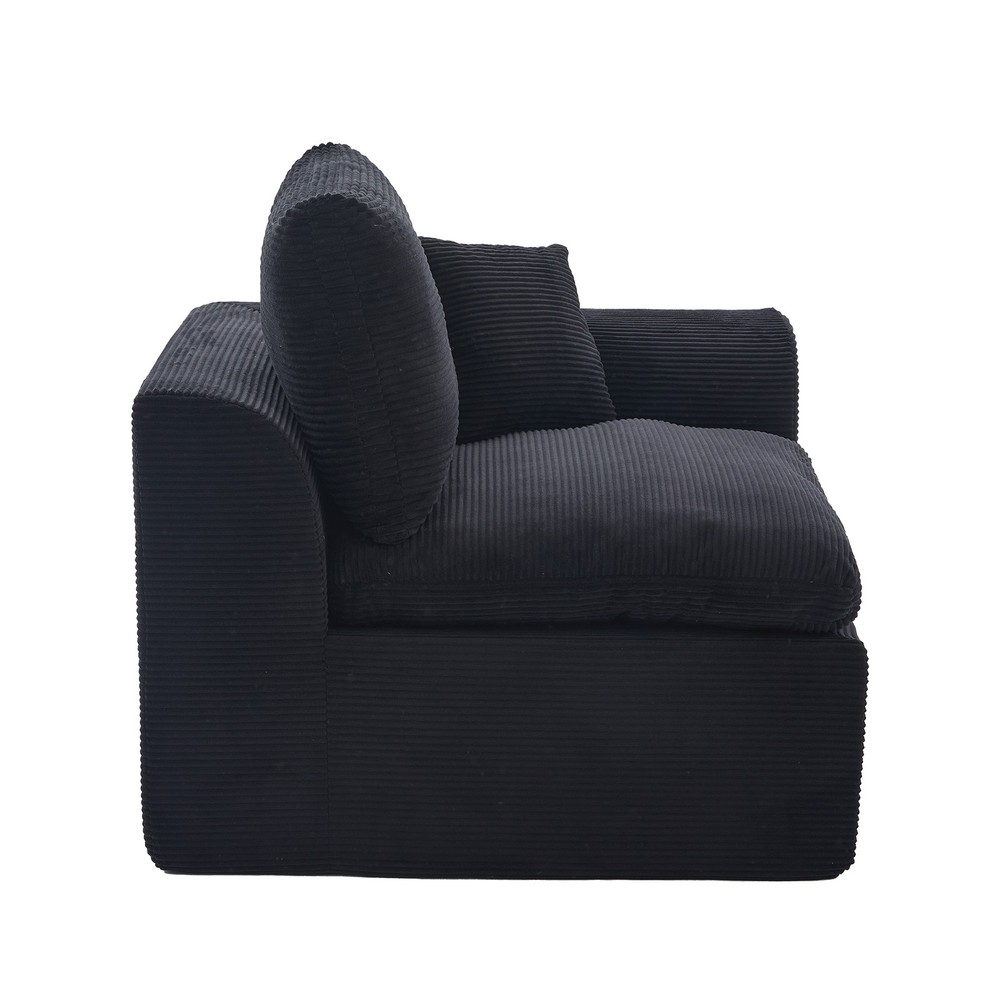 UNITED WE WIN Modular Sectional Sofa Cloud Couch,Comfy Cloud Modern Sofa,2 Sea