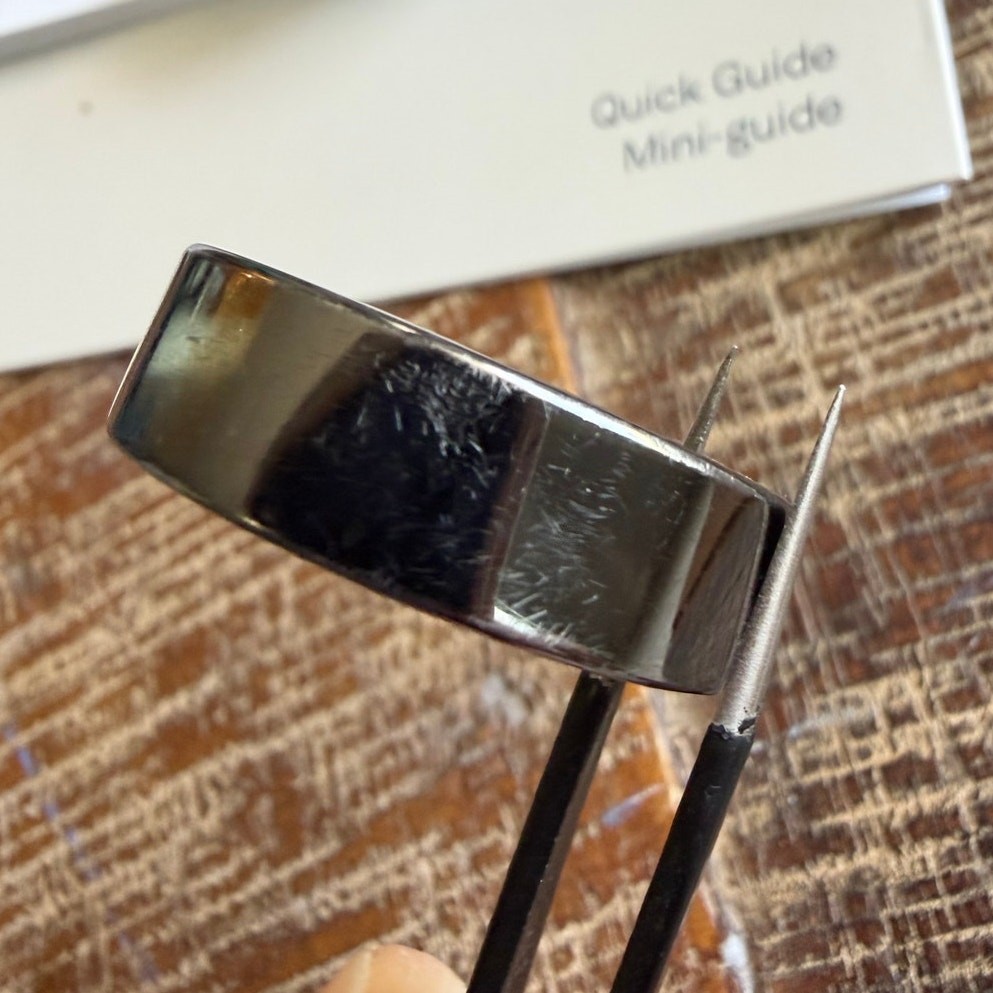 Oura Ring Generation 3 Activity Tracker Heritage Style Black Size 10