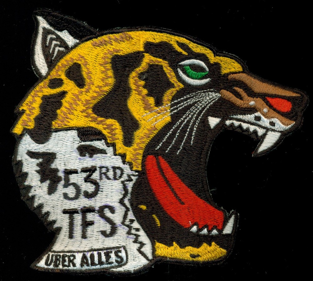 USAF 53rd Tactical Fighter Squadron Patch N-1