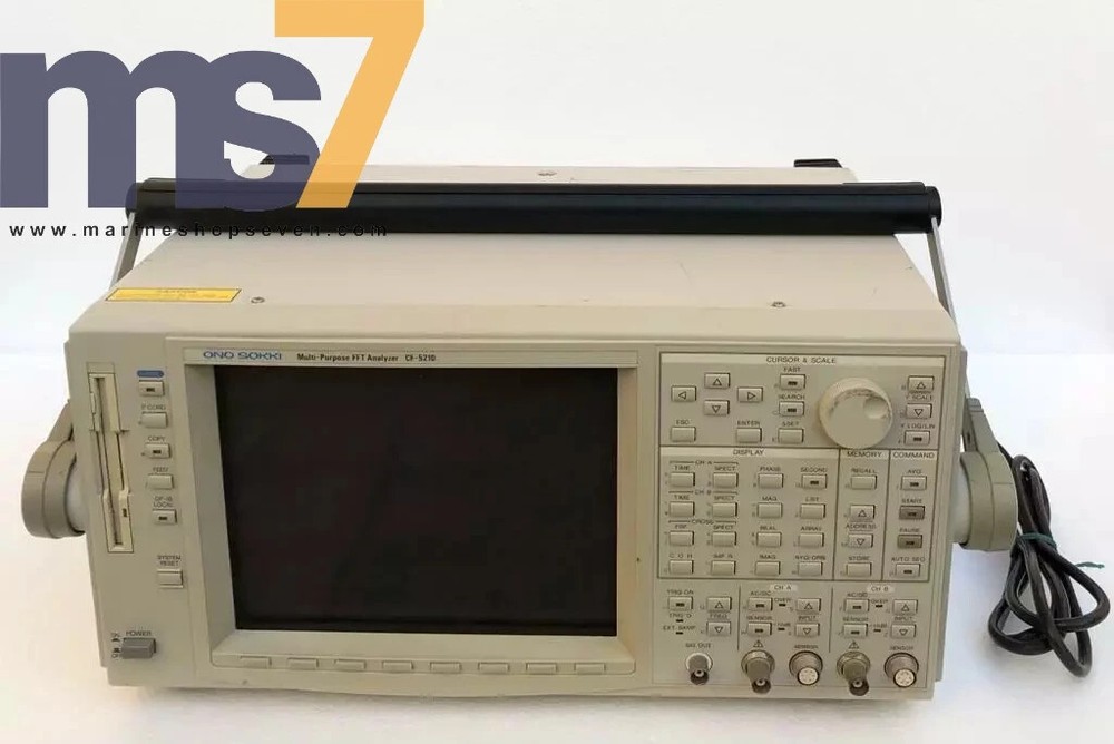 ONO SOKKI CF-5210 MULTI-PURPOSE FFT ANALYZER