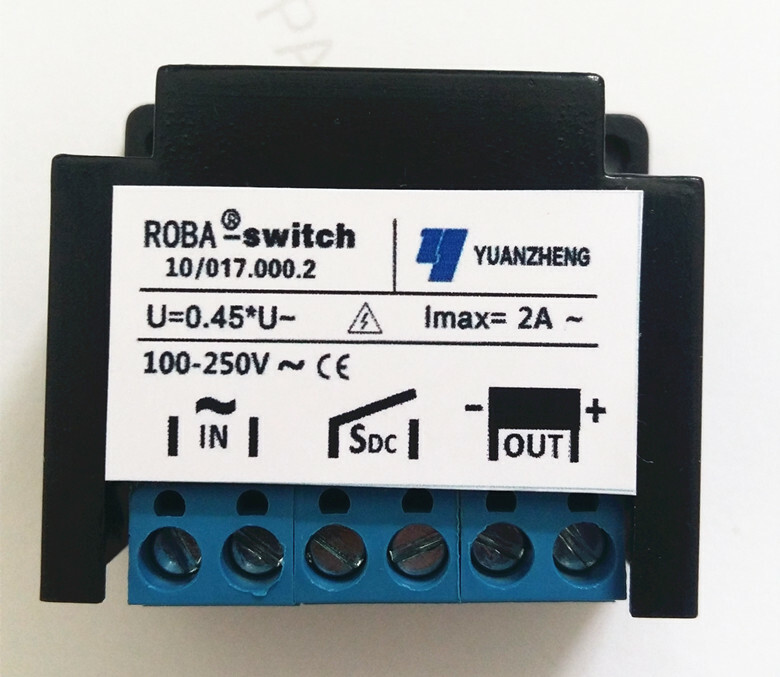 Replace ROBA 10.017.000.2 100-250V 2A Motor Rectifier Module Power Supply Device