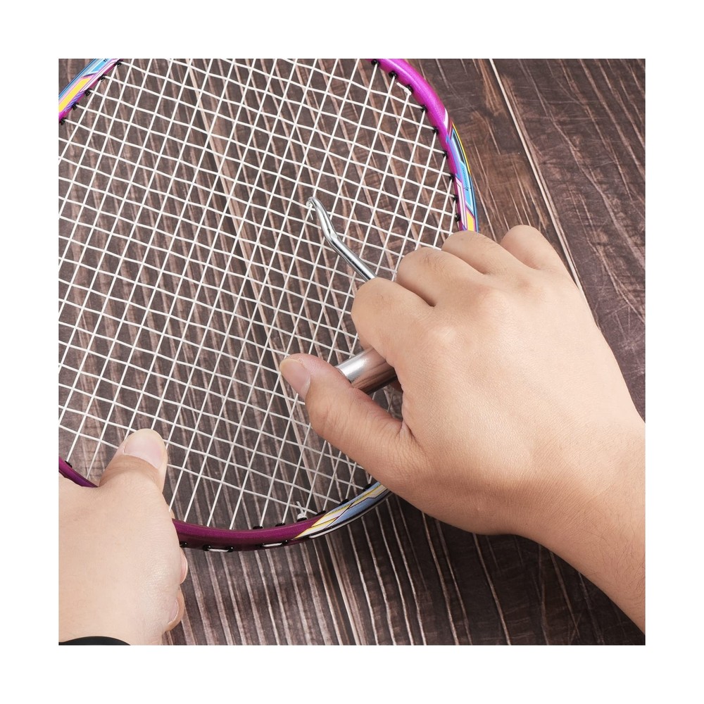 PATIKIL Tennis Racket String Assistance Puller, Stainless Steel Racquet Pull ...