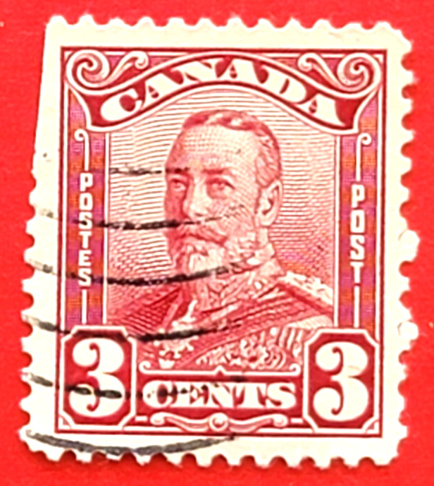 Canada Stamp #151 "King George V Scroll Issue" Used