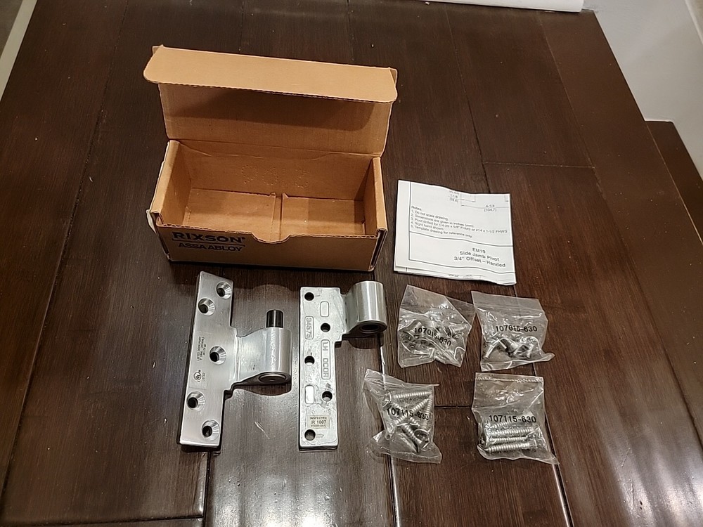 Rixson EM19 x 626 RH Electric Transfer Intermediate Pivot