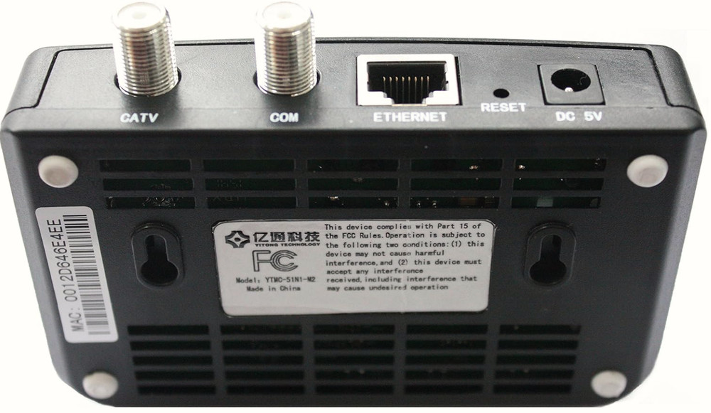 MoCA 2.0 Ethernet to Coax Adapter