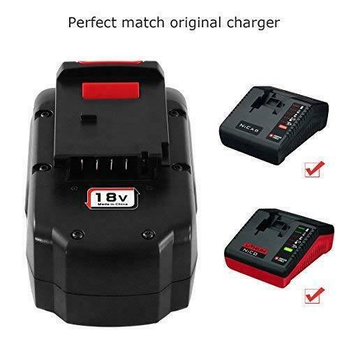 2Pack 18V Lithium Ion Battery for Porter Cable 18 Volt PC18B PC18BL PC18BLX Tool