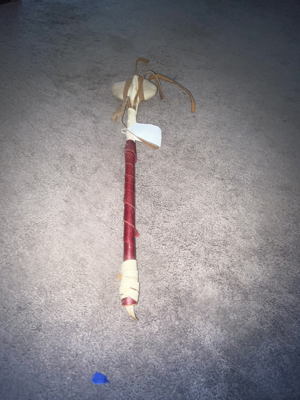 Antique 1870/80s Native American Indian Stone War Club Skull Crusher Estate Find