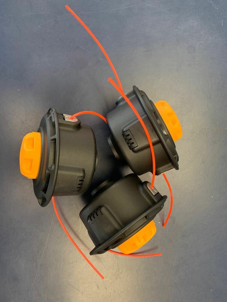 3 Pack Trimmer Head for Toro Ryobi Reel Easy String Bump Head