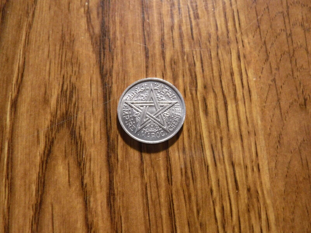 MOROCCO 1 FRANC 1951 COIN (1089)
