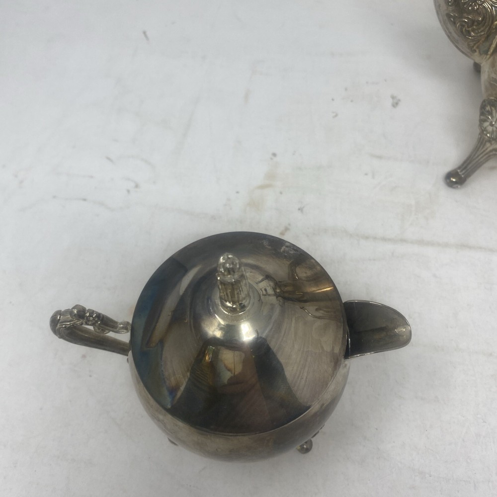 Silver Plated Tea Set 4 Piece