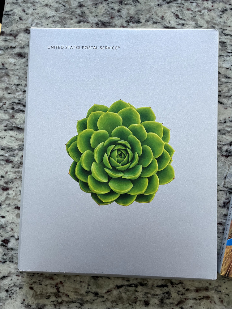 2017 USPS Year Book with Sealed Stamp Packet
