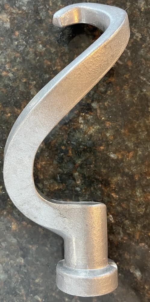 Dough Hook w/ Locking Pin 12 Qt Unmarked