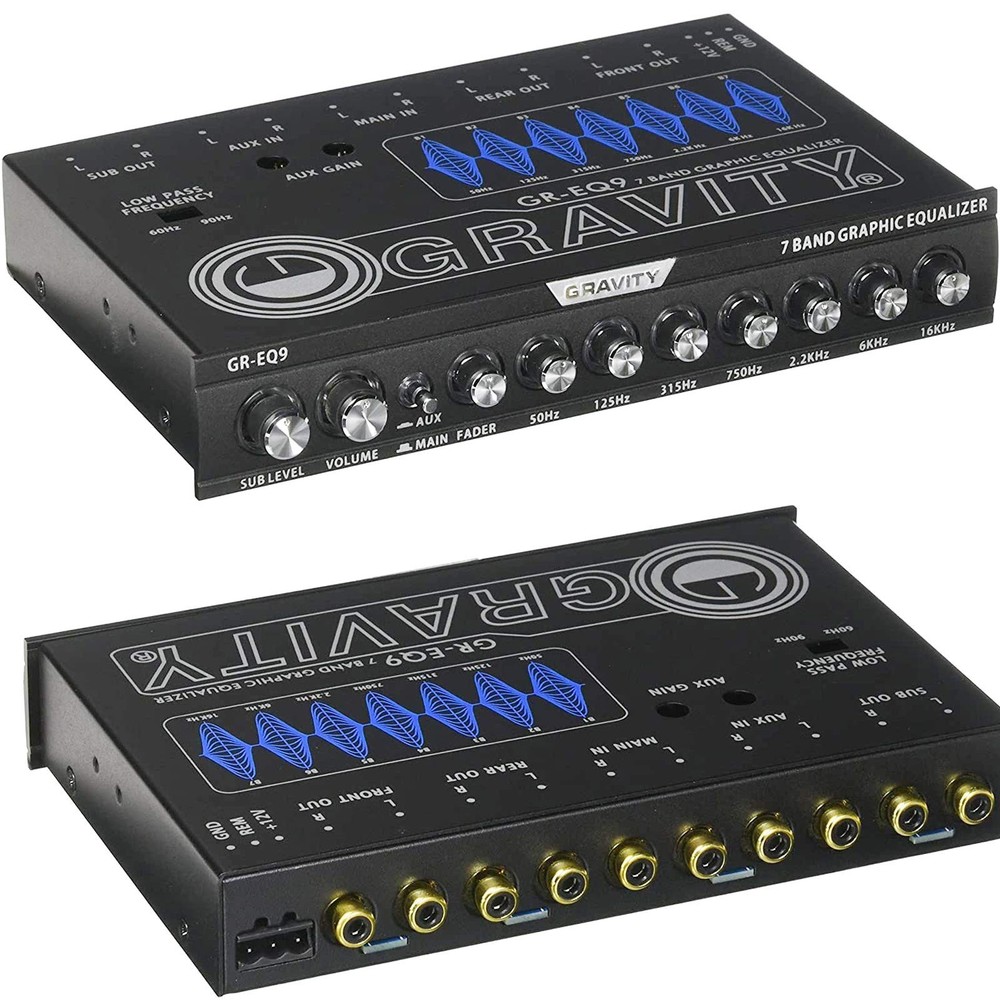 Gravity 7 Band Graphic Equalizer GR-EQ9