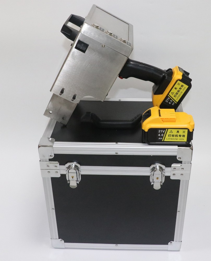Handheld Dot Peen Marking Machine VIN Code Chassis Number Metal Printer 150*40MM